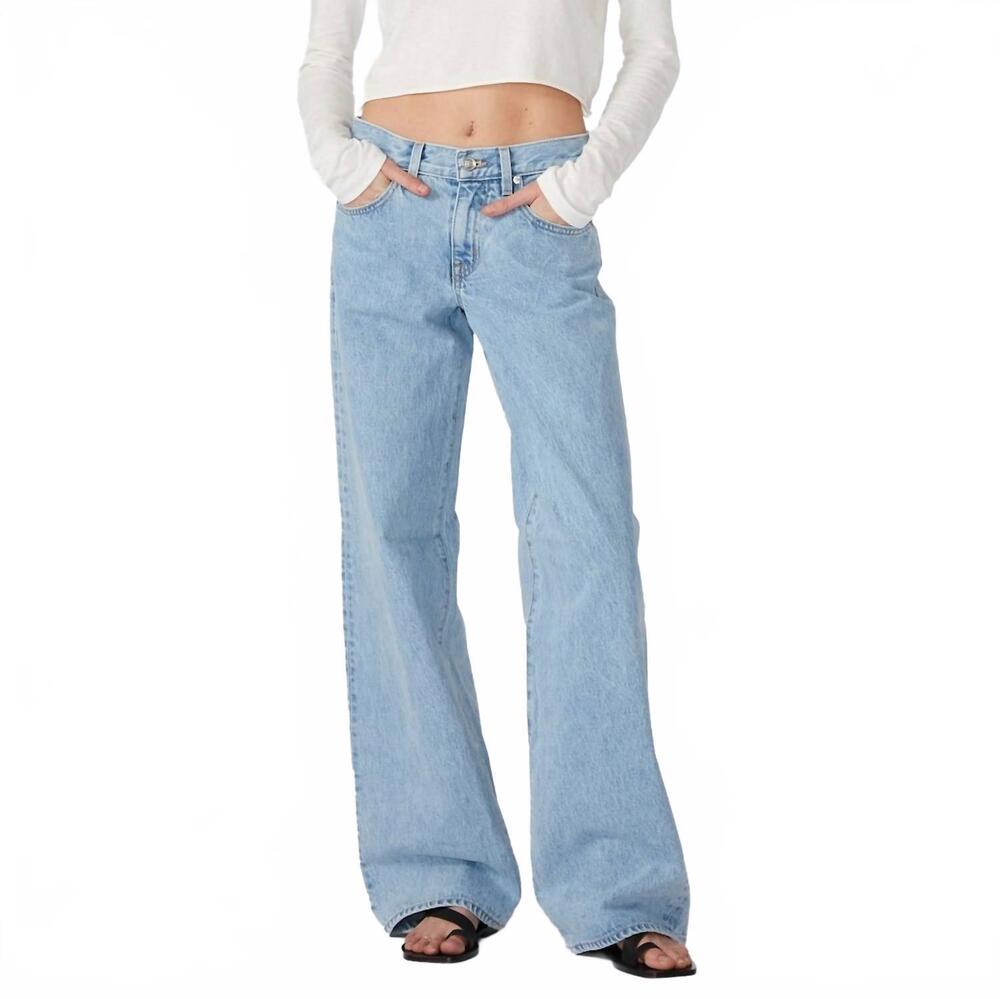 NEW SLVRLAKE mica jeans in clear skies
